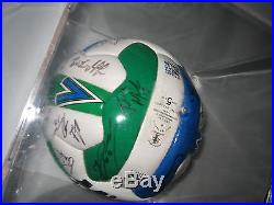 Vintage MLS Chicago Fire 1999 Mitre Ultima Signed Ball