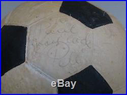 Vintage Pele Signed BRINE Soccer Ball