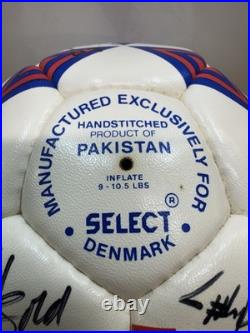 Vintage San Jose Earthquakes Team Signed Soccer Ball MLS Autographed Ball Umbro