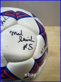 Vintage San Jose Earthquakes Team Signed Soccer Ball MLS Autographed Ball Umbro
