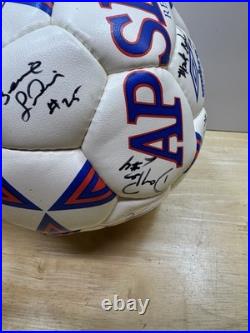 Vintage San Jose Earthquakes Team Signed Soccer Ball MLS Autographed Ball Umbro