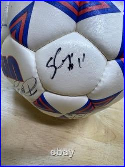Vintage San Jose Earthquakes Team Signed Soccer Ball MLS Autographed Ball Umbro