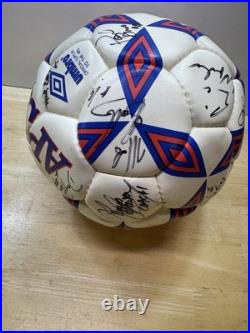 Vintage San Jose Earthquakes Team Signed Soccer Ball MLS Autographed Ball Umbro