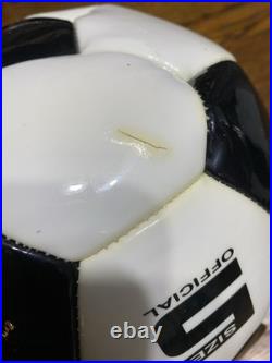Vizari Classico Size 5 Soccer Ball Rod Stewart Authentic Autographed
