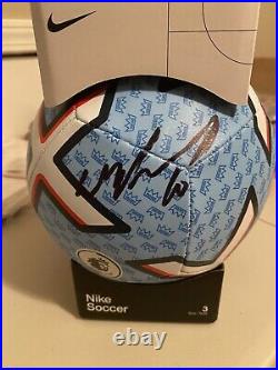 WAYNE ROONEY Signed Autograph NIKE Premier League 3 Soccer Ball Beckett BAS Coa