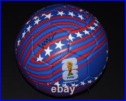 WESTON MCKENNIE Signed WORLD CUP 2026 Soccer Ball USMNT USA + Proof FIFA