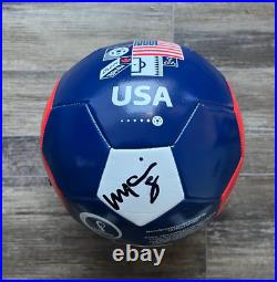 WESTON MCKENNIE signed soccer ball USMNT USA 2022 FIFA WORLD CUP QATAR