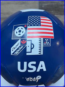 WESTON MCKENNIE signed soccer ball USMNT USA 2022 FIFA WORLD CUP QATAR