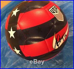 WITH PROOF! ALEX MORGAN Signed Autographed USA Soccer Ball USWNT