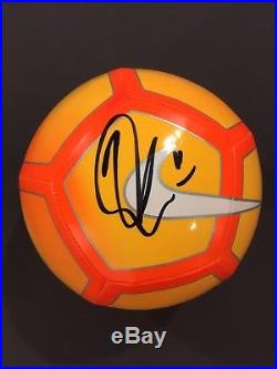 WITH PROOF! ZLATAN IBRAHIMOVIC Signed Autographed Soccer Ball LA GALAXY Legend