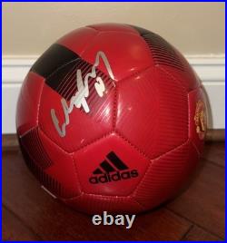 Wayne Rooney Autographed Signed Official Manchester United Soccer Ball JSA COA