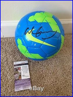 Wayne Rooney Signed Autograph Nike Soccer Ball 5 Manchester United England JSA
