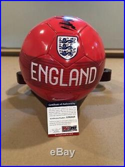Wayne Rooney Signed England Nike Soccer Ball with PSA COA
