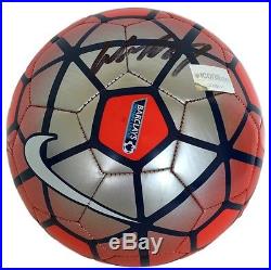 Wayne Rooney Signed Nike Barclays Premier League Soccer Ball Icons 0000034141