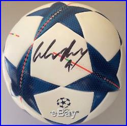 Wayne Rooney Signed Soccer Ball Champions League Autographed PSA/DNA COA Man U
