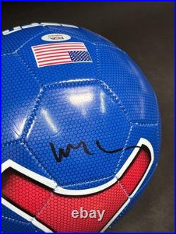 Weston McKennie Signed USA Soccer Ball FIFA 2026 PSA AQ84646