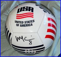 Weston McKennie Signed USA Soccer Ball With Proof