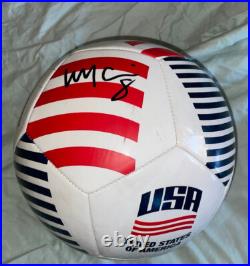 Weston McKennie Signed USA Soccer Ball With Proof