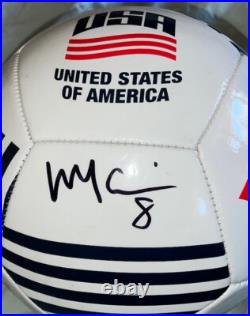 Weston McKennie Signed USA Soccer Ball With Proof
