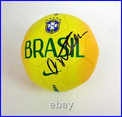 Willian Brazil Brasil Chelsea Signed Autograph Soccer Ball COA #2