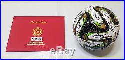 World Cup 2014 Germany Signed Official Brazuca Final Rio LTD MDT Match Ball+COA