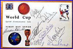 World Cup 66 Fdc Signed Hurst Ball Charlton Wilson Peters Banks Cohen