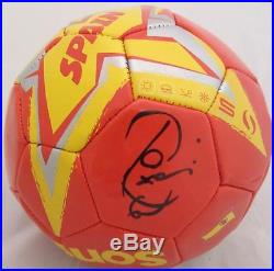 XAVI XAVIER HERNANDEZ SIGNED SPAIN SOCCER BALL WORLD CUP PSA/DNA ITP