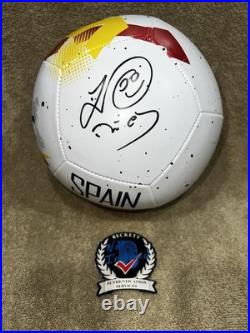 Xabi Prieto Signed Official Spain Soccer Ball World Cup Beckett #2