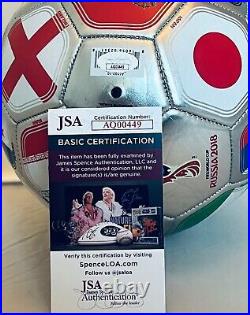 Xherdan Shaqiri Switzerland signed 2018 World Cup Full Size Soccer Ball JSA