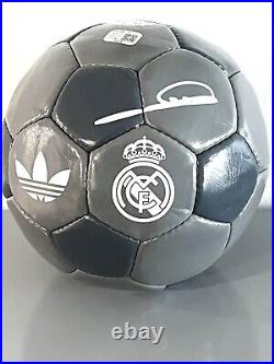 Zinedine Zidane Hand Signed Real Madrid Soccer Ball Futbol Beckett Cert