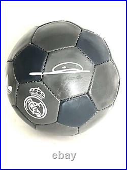 Zinedine Zidane Hand Signed Real Madrid Soccer Ball Futbol Beckett Cert #2