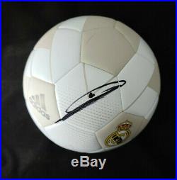 Zinedine Zidane Signed Autographed Adidas Size 5 Soccer Ball with COA and Case