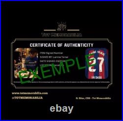 Zinedine Zidane Signed Golden Ball Trophy With Video Proof And COA