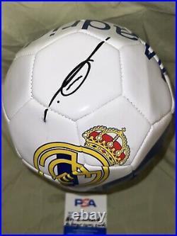 Zinedine Zidane Signed Real Madrid Soccer Ball French Soccer Superstar PSA/DNA 2