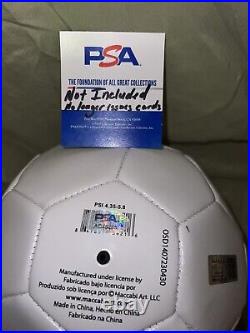 Zinedine Zidane Signed Real Madrid Soccer Ball French Soccer Superstar PSA/DNA 2