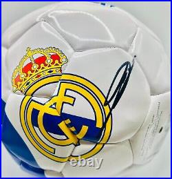 Zinedine Zidane Signed Soccer Ball Real Madrid France Beckett Witnessed