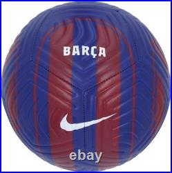 Zlatan Ibrahimovic FC Barcelona Autographed Nike Home Kit Soccer Ball