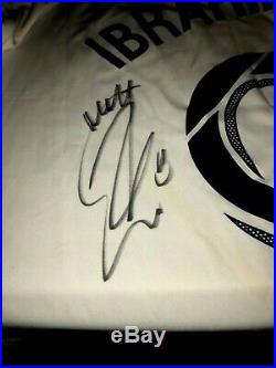 Zlatan Ibrahimovic Los Angeles Galaxy Autographed Jersey SizeXL 2019
