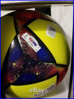 Zlatan Ibrahimovic Signed Autographed Adidas Soccer Ball Size 5 Psa Dna Coa