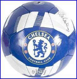 Zola Gianfranco Chelsea F. C. Autographed Soccer Ball ICONS